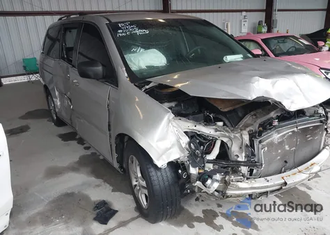 2007 Honda Odyssey Ex from USA, damaged, VIN 5FNRL384X7B451892